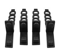 Peowuieu Lot de 4 supports de fixation pour phare de moto - Revêtement en caoutchouc - Pour XCW EXCF FC250 2005-2020
