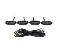 Peowuieu LumièRes de Calandre à LED Lampes de Calandre Externes à LumièRe Blanche pour Jimny JB64 JB74 2019 2020 2021