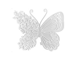 Peowuieu Moule en silicone époxy en forme de papillon et de résine - Pour bricolage - Pour - Motif papillon