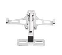 Peowuieu Support de plaque d'immatriculation LED universel réglable pour moto