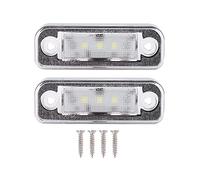 Peowuieu - W203 5D W211 R171 W219 éClairage de Plaque D'Immatriculation LED Est sans Erreur