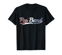 Pep Band Musician Red White Blue Patriotic USA Style T-Shirt