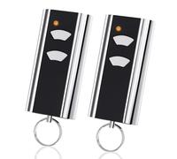 pepape 2 pièces Télécommande de Garage pour Normstahl Entrematic RCU 433-2, RCU 433-4, EA433 2KM, Compatible avec Crawford Normstahl 433.92 Code tournant Télécommande de Porte de Garage
