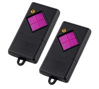 pepape 2 pièces télécommande de Porte de Garage pour Dickert MAHS433-01, MAHS433-04, S10-433A1L00, S5-433A2L00, Compatible avec Dickert 433.92MHz Dip-Switch Garage à Distance