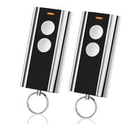 pepape 2 pièces télécommande Garage pour Normstahl Entrematic RCU 433-2K, EA433 2KM, EA433 2KS, N002800, Compatible avec Crawford Normstahl 433,92 Rolling Code télécommande Garage