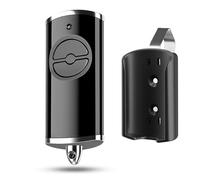 pepape télécommande d'ouverture de Porte de Garage pour Hörmann HSE2-868-BS, HSE-4-868-BS, avec Clip Pare-Soleil, Compatible avec 868,3MHz Hörmann BiSecur motorisation de Porte de Garage