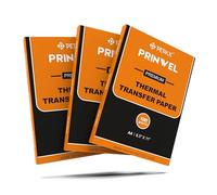 PEPAX PRINWEL Papier transfert de tatouage - 1 boîte de 100 feuilles de papier de transfert thermique 4 couches - 21,6 x 27,9 cm - Format A4 - Pour accessoires de tatouage