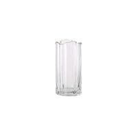 PEPAXON Vase en Verre Lourd Vase Transparent Vase cylindrique Décoration de Table
