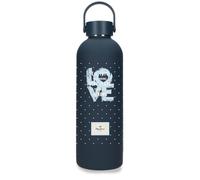 Pepe Jeans Abbey Noni Bouteille en Acier Inoxydable Noir avec capacité de 500 ML et Dimensions 7 x 23 cm Acier Inoxydable by Joumma Bags