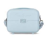 Pepe Jeans Accent Mixte Accessoire de voyage - Étui à cosmétiques, Bleu, Neceser Adaptable con Bandolera