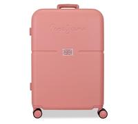 Pepe Jeans Accent Valise Moyenne Rose 48 x 70 x 28 cm Rigide 3,22 kg Fermeture TSA ABS 3,22 kg 79 LExtensible by Joumma Bags, Rose, Talla única, Valise Moyenne