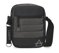 Pepe Jeans Adept Dmas Sac à bandoulière deux compartiments gris 17 x 22 x 7 cm Polyester, gris, Talla única, Bandoulière à deux compartiments