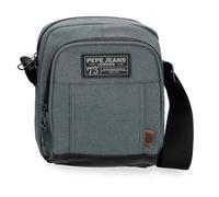 Pepe Jeans Aiden Marine Sac à Bandoulière Moyen 17x22x8 cm Polyester with Détails en Cuir Synthétique 2.99L par Joumma Bags