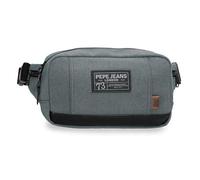 Pepe Jeans Aiden Sac Banane Marin 21 x 12,5 x 5 cm Polyester avec détails en Cuir synthétique 1,31 l by Joumma Bags