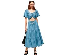 Pepe Jeans Aïtana Robe, Bleu (Blue), M Femme