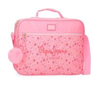 Pepe Jeans Alenka Rose Portefeuille Scolaire Rose 38 x 28 x 6 cm Polyester 6,38 L by Joumma Bags, Rose, Talla única, Portefeuille Scolaire