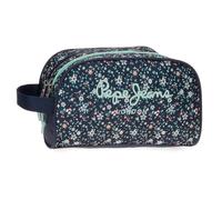 Pepe Jeans Alenka Trousse d'École, Taille à Transporter dans Un Sac à Dos ou à Main de Joumma Bags, Bleu, Trousse de Toilette