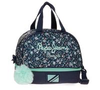 Pepe Jeans Alenka Trousse d'écolier Taille à transporter dans un sac à dos, un sac à dos ou un sac à main Joumma Bags, bleu, Sac alimentaire