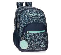 Pepe Jeans Alenka trousses scolaires, taille parfaite pour transporter dans un sac à dos, un sac à dos ou un sac à main Joumma Bags, bleu, Sac à dos