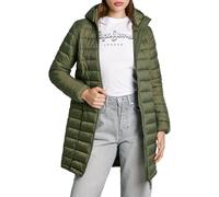Pepe Jeans Ammy Long Vestes, Vert (Vert Feuille), M Femme