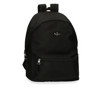 Pepe Jeans Aris Bagage-Sac Messager, Noir, 31x44x17.5 cms Enfants Unisexe