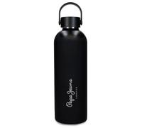 Pepe Jeans Aris Bouteille en Acier Inoxydable Noir Capacité 500 ML et Mesure 7 x 23 cm par Joumma Bags