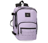 Pepe Jeans Aris Colorful Sac à Dos de Cabine pour Ordinateur Portable 15,6" Lilas 25 x 40 x 20 cm Polyester by Joumma Bags