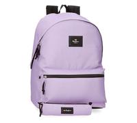 Pepe Jeans Aris Colorful Sac à dos pour ordinateur portable 15,6" Double compartiment Lilas 31 x 44 x 17,5 cm Polyester by Joumma Bags