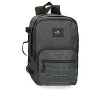 Pepe Jeans Aris Evergreen Sac à dos de cabine pour ordinateur portable 15,6" Denim 25 x 40 x 20 cm Polyester by Joumma Bags