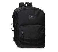 Pepe Jeans Aris Evergreen Sac à dos de cabine pour ordinateur portable 15,6" Noir 31 x 44 x 20 cm Polyester by Joumma Bags