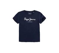 Pepe Jeans Art T-Shirt Garçon - Bleu (Navy 595) - 11-12 ans