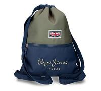 Pepe Jeans Arwyn Sac à dos avec fermeture éclair Bleu marine 35 x 46 x 1 cm Polyester 1,61 L by Joumma Bags
