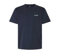 Pepe Jeans Axel C Tee T-Shirt, Bleu (Dulwich Blue), S Homme