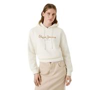 Pepe Jeans Baddy Hoodie Maillot de survêtement, Beige (Blanc huître), XS Femme