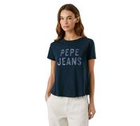 Pepe Jeans Badi T-Shirt, Bleu (Dulwich Blue), M Femme