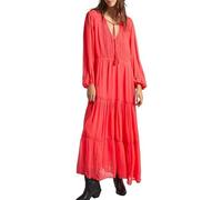 Pepe Jeans Baie Robe, Rouge (Crispy Red), M Femme
