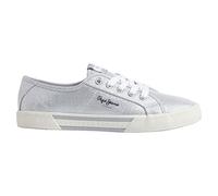 Pepe Jeans Baskets Brady Party basses argentées Femme EU 38