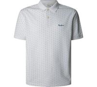 Pepe Jeans Basil Polo, Blanc (Blanc), L Homme
