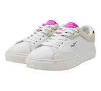 Pepe Jeans Baskets Adams Ari pour Femme, Blanc, 42 EU