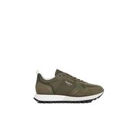 Pepe Jeans Baskets Ari Soft M pour Homme, Vert Kaki Vert, 40 EU