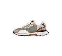 Pepe Jeans Baskets basses 'Archer Block' beige / cognac / olive / blanc, Taille 41
