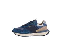 Pepe Jeans Baskets basses beige / bleu marine / bleu clair / blanc, Taille 43