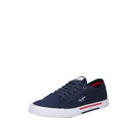 Pepe Jeans Baskets basses 'BRADY' bleu marine / blanc, Taille 41