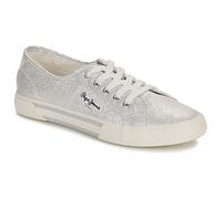 Pepe Jeans Brady Party Low Trainers Argenté EU 36 Femme