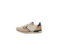 Pepe Jeans Baskets basses 'BRIT FLYER' beige / bordeaux / noir, Taille 46