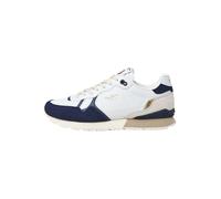 Pepe Jeans Baskets basses 'Brit Ivy' bleu marine / greige / blanc, Taille 46