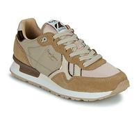 Pepe Jeans – Baskets Brit Mirror Femme Beige Taille EU 39