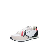 Pepe Jeans Chaussures en Cuir Brit Road Blanches