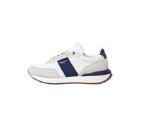Pepe Jeans Baskets basses 'Buster' bleu marine / greige / blanc, Taille 43