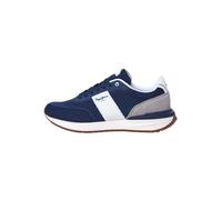 PEPE JEANS Mixte Buster Knit M Sneaker, Navy, 41 EU